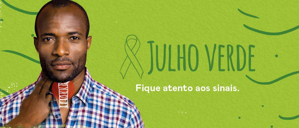 Julho Verde: Instituto Mário Penna abraça campanha de prevenção ao câncer de cabeça e pescoço