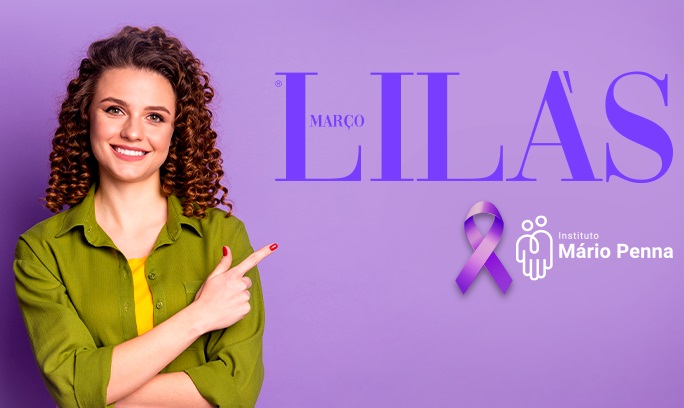 Instituto Mário Penna abraça a campanha Março Lilás com a prevenção do câncer de colo do útero