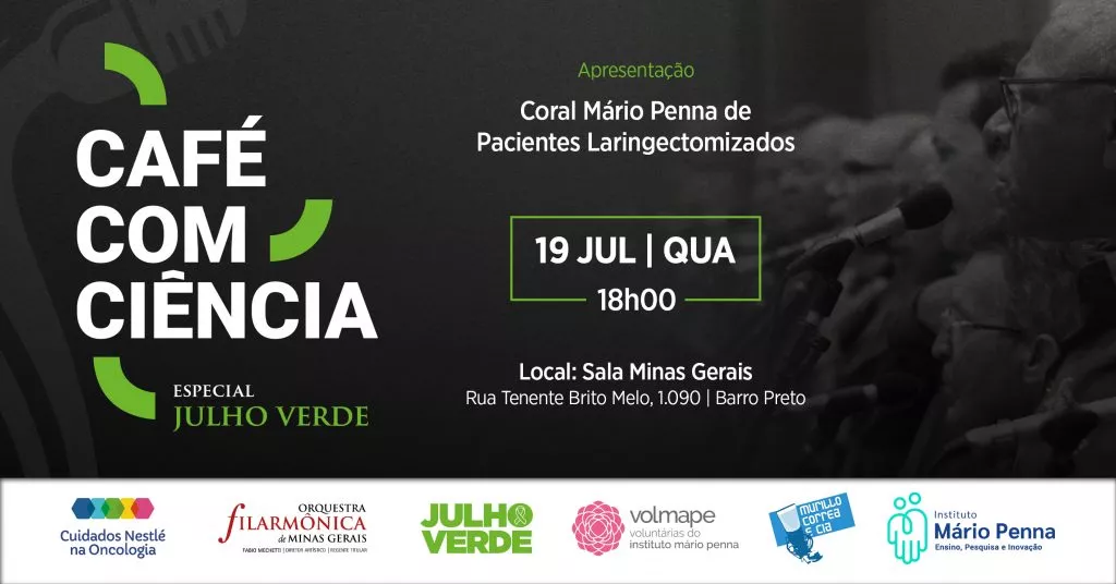 Instituto Mário Penna - Ensino, Pesquisa e Inovação promove evento especial de Julho Verde na Sala Minas Gerais