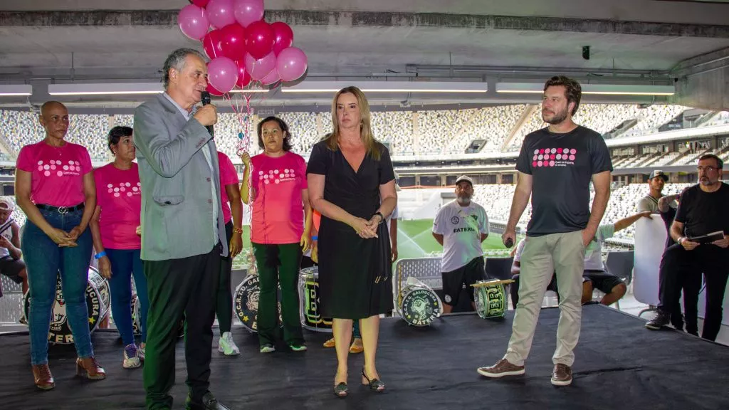 Atlético e Instituto Galo divulgam ações em parceria com o Mário Penna para o Outubro Rosa