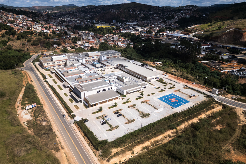 Hospital Teófilo Otoni avança na abertura e chegará a 100 leitos em setembro