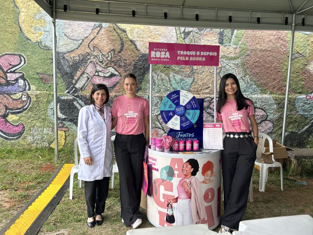 Mário Penna participa de mutirão da PBH com orientações sobre câncer de mama e diagnóstico precoce